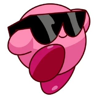 Video sticker 😎 Kirby