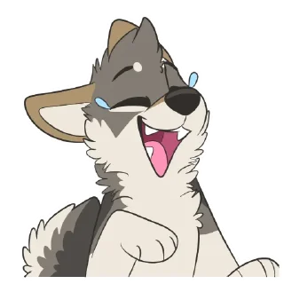 Video sticker 😂 Wolf Stickers by Pulex