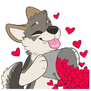 Video sticker ♥️ Wolf Stickers by Pulex