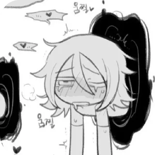 Telegram sticker 🥵 –Емае шв 😍 @Wanderer_Kinich :: @fStikBot