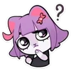 Sticker 🤔 Pisyunya @hanatachi