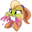 Video sticker 🤢 Lola Bunny