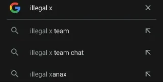 Telegram stiker 🌟 illegal X Team :: @fStikBot