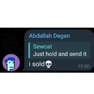Telegram stiker 💀 IMOK's racist pack