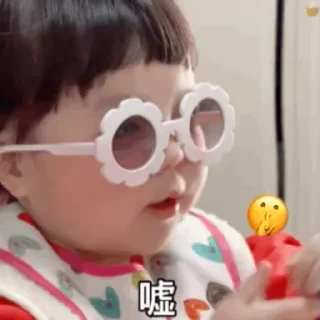 Telegram sticker 🤫 满天星 斗图大队 @doutudadui