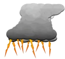 Video sticker 🌩 Weather+Clouds