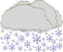 Telegram sticker 🌨 Weather+Clouds