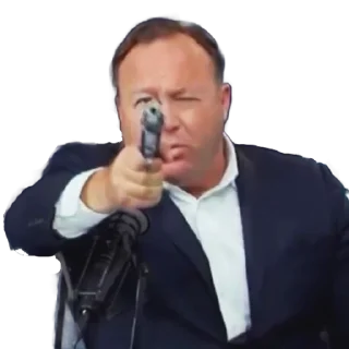 Telegram stiker 😒 BASED ALEX JONES