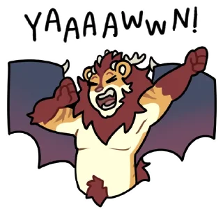 Video sticker 🥱 Atlas the Behemoth