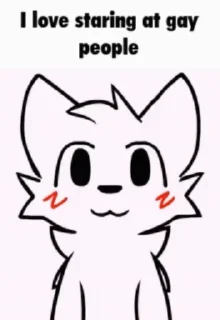 Telegram sticker 🌟 Furry talking by @fenrir784 :: @fStikBot