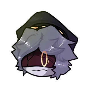 Telegram sticker 🤕 твояписянутелла