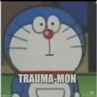 Телеграм стикер 😟 Doraemon Sticker Pack (Sticker Mandi)