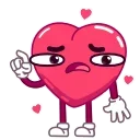 Sticker 😨 Heart :: @AuthorStickers