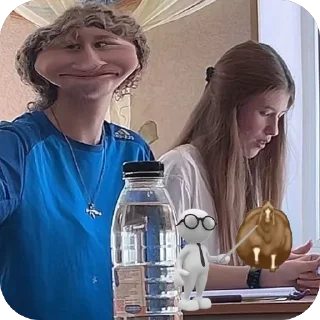 Video sticker 🤩 школа ода