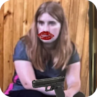 Telegram sticker 🔫 школа ода