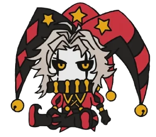 Telegram sticker 😑 Freak circus 🎪 [By @Legushka0907]