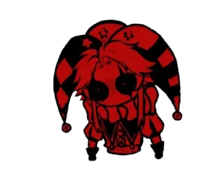 Sticker 😶 Freak circus 🎪 [By @Legushka0907]