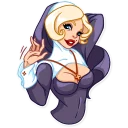 Sticker 👋 Naughty Nun