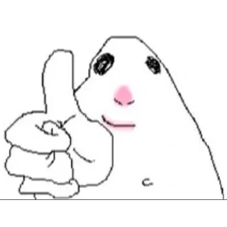Telegram sticker 👍 хамстер