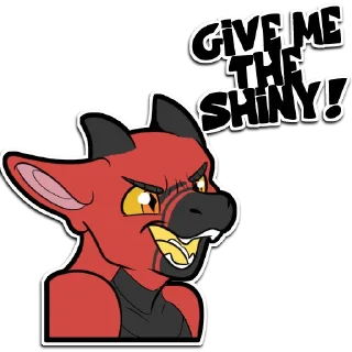 Telegram sticker 😁 Kobold Rider