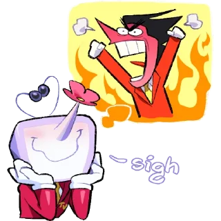 Video sticker 🤬 Spamton&Tenna's TV Time by @lillayfranvent