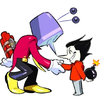 Video sticker 💣 Spamton&Tenna's TV Time by @lillayfranvent