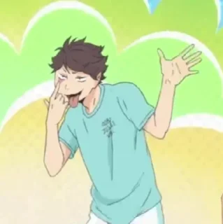 Video sticker 💗 - ᗷY @ahMshY 𓉮 . Toru Oikawa