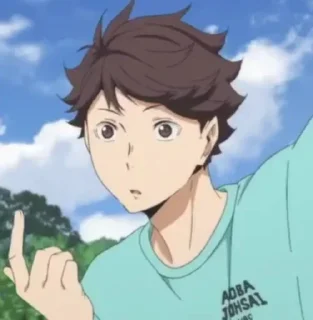 Video sticker 💗 - ᗷY @ahMshY 𓉮 . Toru Oikawa