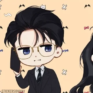 Telegram sticker 🌟 𝙎𝙝𝙞 𝙔𝙖𝙣 🪶² @TwinCurl