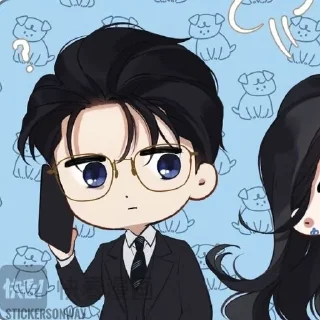 Telegram sticker 🌟 𝙎𝙝𝙞 𝙔𝙖𝙣 🪶² @TwinCurl