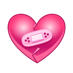 Sticker 💔 TG official adaptive emoji @xkysluv