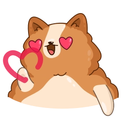 Telegram sticker 😍 Hamster Bernard