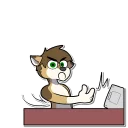 Video sticker 😠 Schmozy (by @ReynGoldfur)