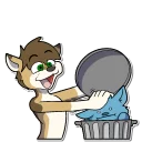 Video sticker 🗑 Schmozy (by @ReynGoldfur)