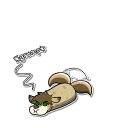 Telegram sticker 🌯 Schmozy (by @ReynGoldfur)