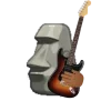 Sticker 🗿 @becoaum Moai🗿