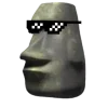 Sticker 🗿 @becoaum Moai🗿