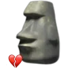Sticker 🤩 @becoaum Moai🗿