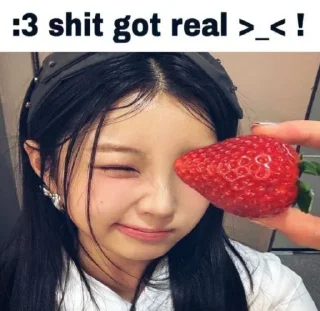 Telegram sticker 🍓 ‌  ‌ ‌ ‌ ‌ ‌ ‌ ‌magical @e3won ʼs dayfile