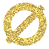 Sticker 🤩 GOLDEN GLITTER SHOWER @LOGOMOJIS @TgEmodziBot