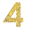 Sticker 🤩 GOLDEN GLITTER SHOWER @LOGOMOJIS @TgEmodziBot