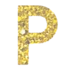 Sticker 🤩 GOLDEN GLITTER SHOWER @LOGOMOJIS @TgEmodziBot