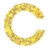 Video sticker 🤩 GOLDEN GLITTER SHO...