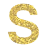 Sticker 🤩 GOLDEN GLITTER SHOWER @LOGOMOJIS @TgEmodziBot
