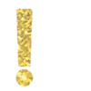 Sticker 🤩 GOLDEN GLITTER SHOWER @LOGOMOJIS @TgEmodziBot