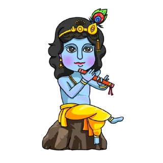 Video sticker ☺️ Lord Krishna