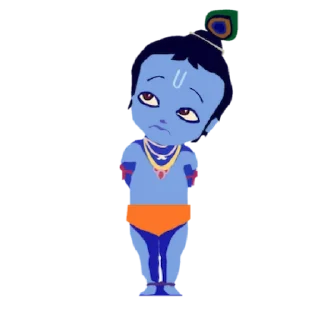 Telegram sticker 🙁 Lord Krishna