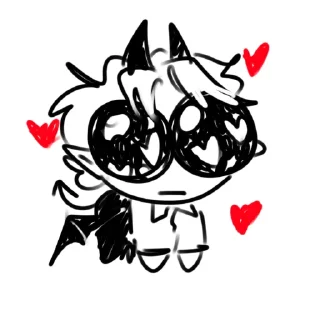 Telegram sticker 🥰 Лололошка_ИА_@Hleboofk