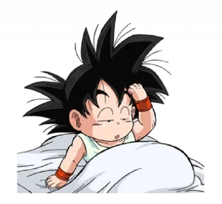 Telegram sticker 🥱 Dragon Ball Saga by @TheYehudi