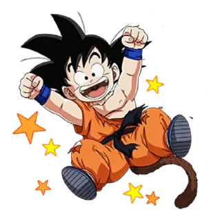 Telegram sticker 🥳 Dragon Ball Saga by @TheYehudi
